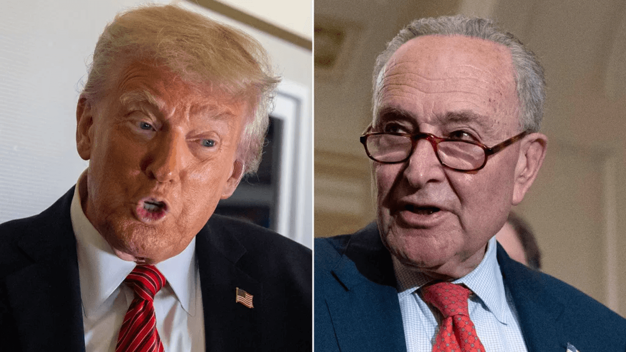 Trump trashes Schumer, predicts deal to end shutdown, airport chaos